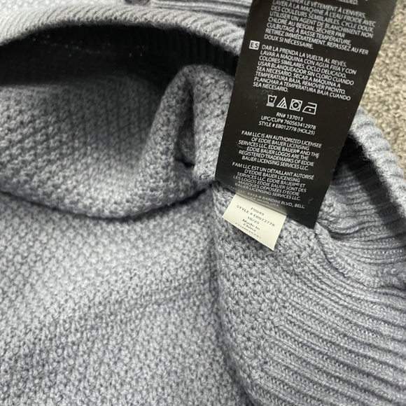 Eddie Bauer NWT Sweater Knitted Men’ Size M - Picture 9 of 12